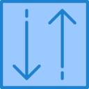 symbol,arrows,arrow,two,couple,up and down,up and down arrow,opposite,opposite arrows ok 